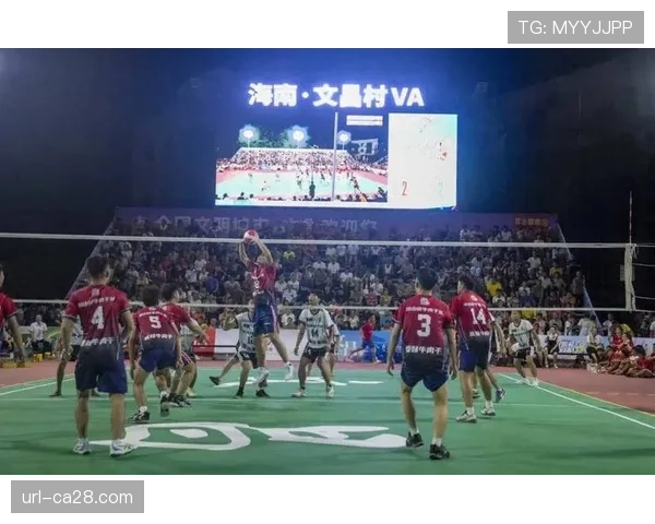 海南村排现场主播直播引流千人，线上观赛成乡村赛事新常态